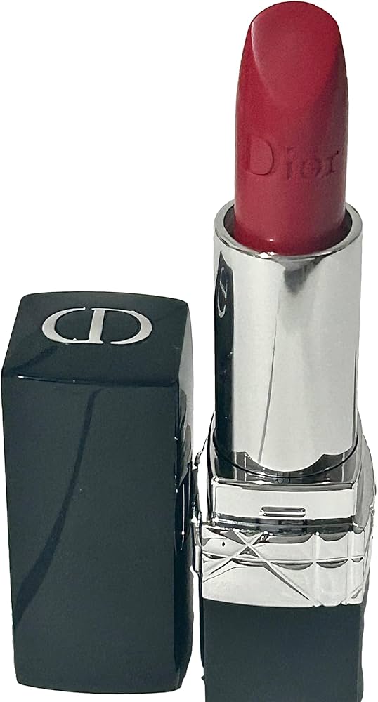 Amazon.com : Dior Rouge Lipstick Color # 999 SATIN BALM (FULL SIZE